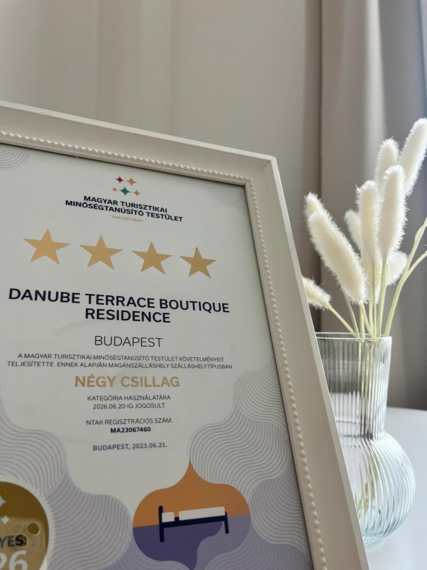Danube Terrace Boutique Residence With Private Sauna Budapeşte Dış mekan fotoğraf